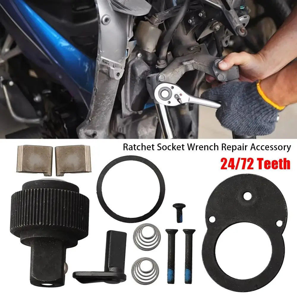 Ratchet Wrench Repair Kit – 1/4" 3/8" 1/2" Spare Parts 11pc Ratchet Repair Kit HIP