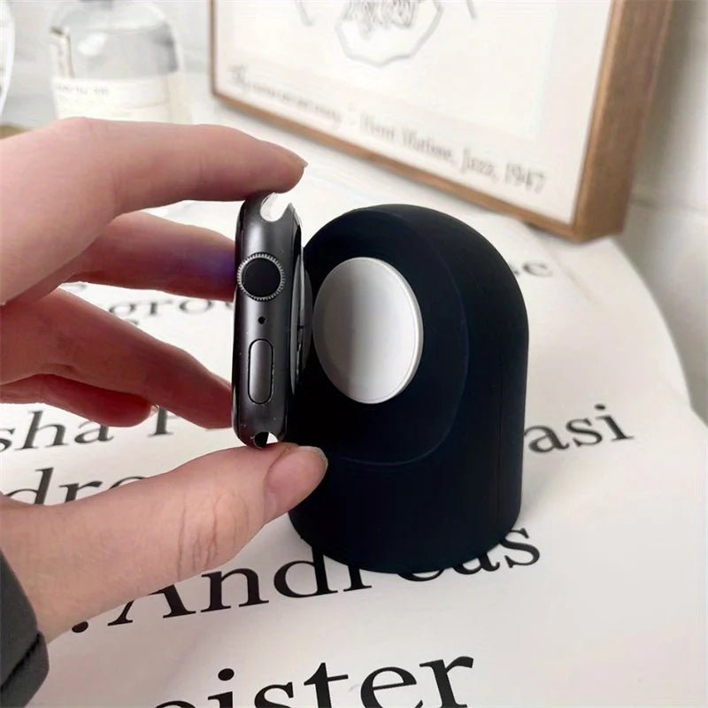 Silicone Apple Watch Charger Stand – Series 8/7/6/SE/5/4 Watch Charger Stand HIP