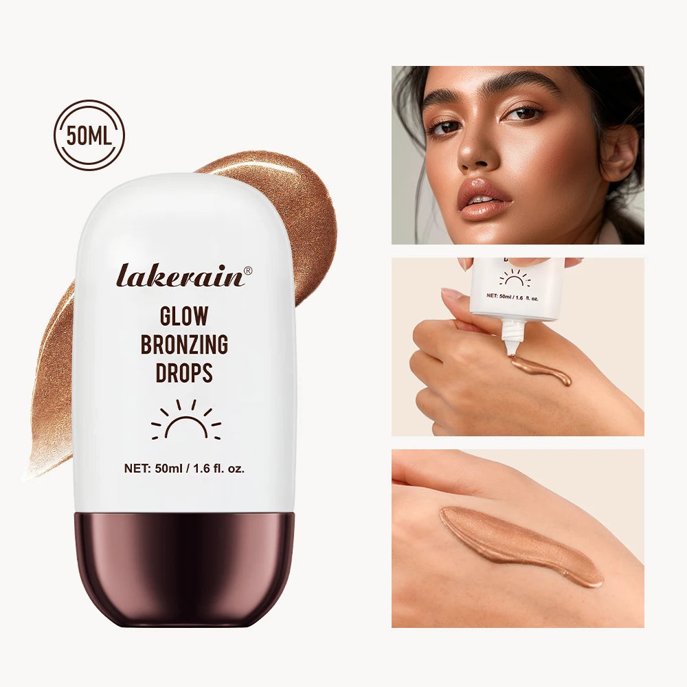 Glow Bronzing Drops Face Peptide Serums Liquid Bronzer Cream Hydrating Makeup For An Everyday Radiant Glow Summer Glow HIP