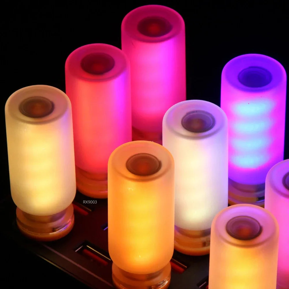 Frosted USB LED Filament Touch Dimming Bulb 5V Retro LED Edison Bulb Night Light Camping Incandescent Decorative LED Lighting HIP