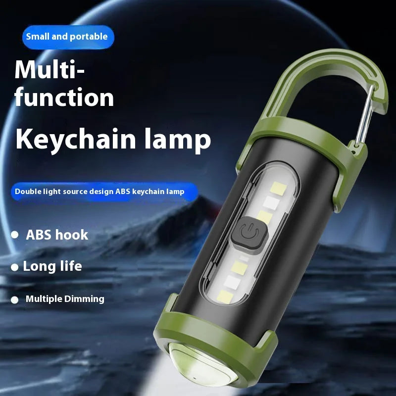 ESMARTER Mini COB Keychain Flashlight – 450 Lumen EDC Torch Keychain Flashlight HIP
