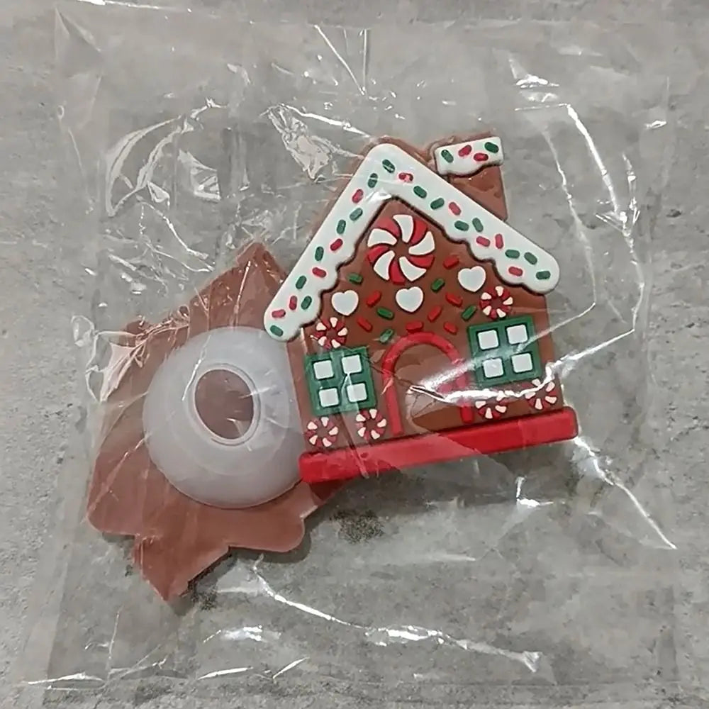 Gingerbread House Christmas Drawer Knob Covers – 1/2 Pack Holiday Knob Covers HIP