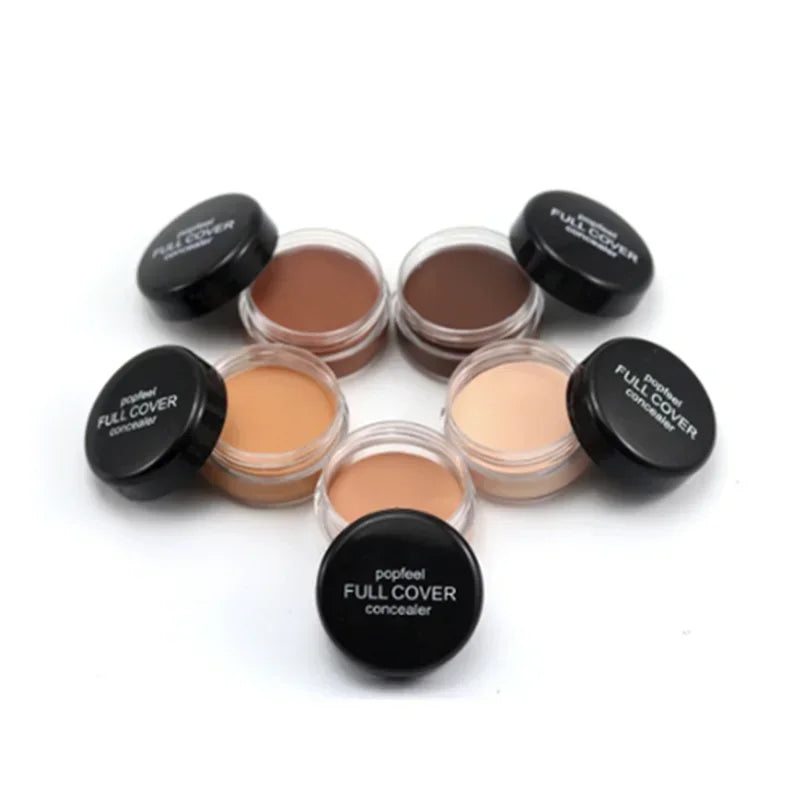 Popfeel Full Cover Concealer Hide Blemish Creamy MakeUp Face Lip Eye Foundation Makeup Contouring Corrector Make Up HIP