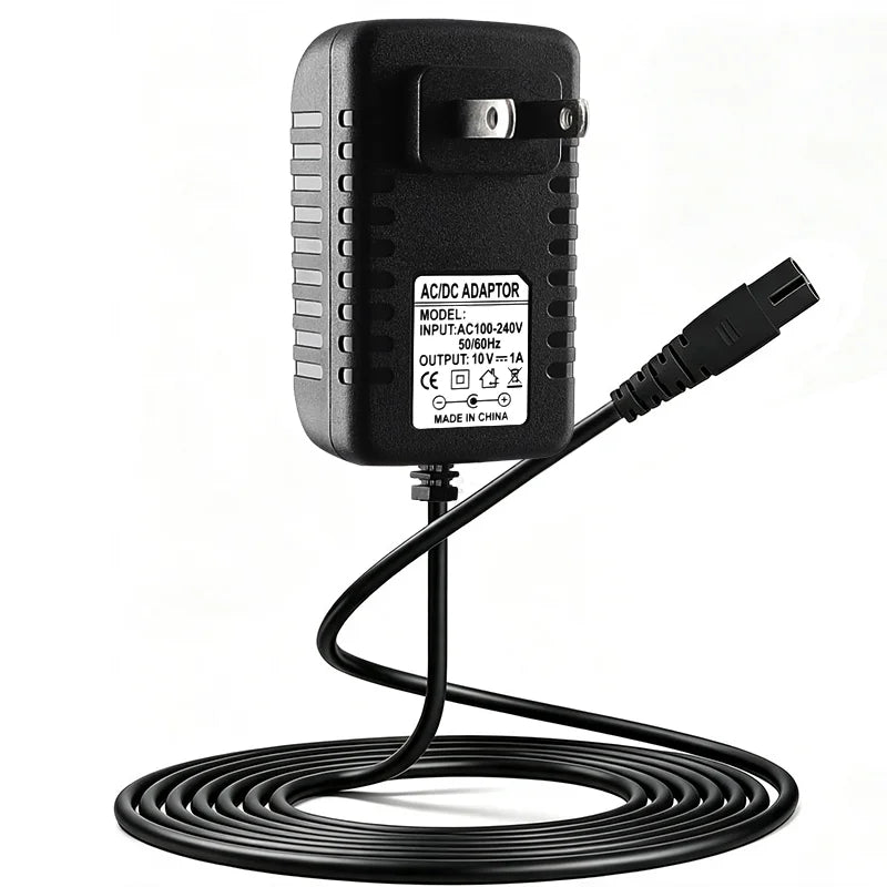 10V 1A Charger Adapter for Hitachi HV-270 Wand Massager | 2m Massager Charger Adapter HIP