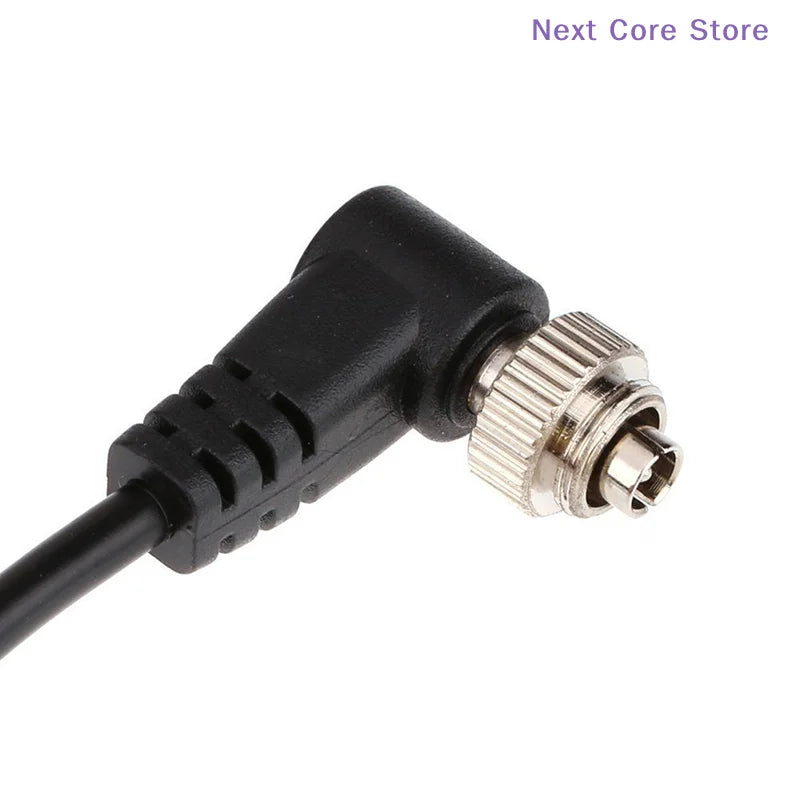 3.5mm to PC Flash Sync Cable Screw Lock – Studio Trigger Flash Sync Cable HIP