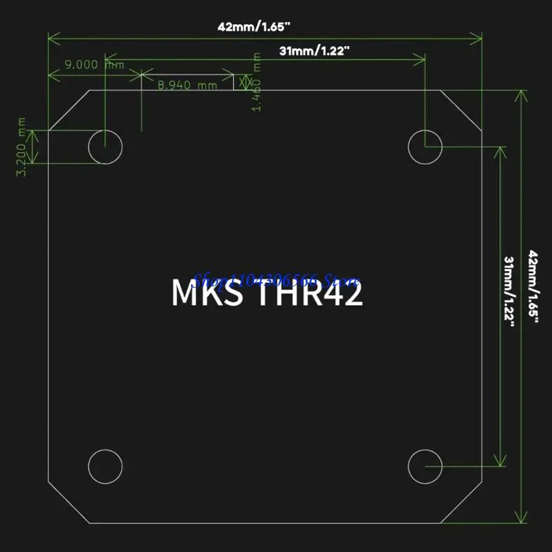MKS THR36/THR42 CAN Tool Board for Klipper – RP2040 3D Printer Control Board HIP