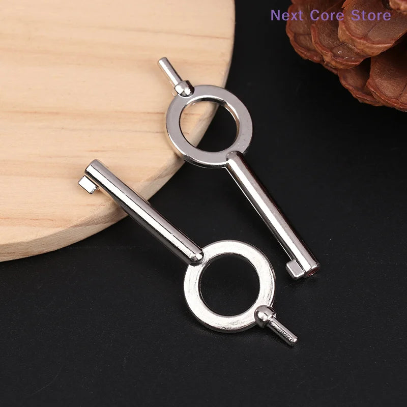 2-Pack Universal Handcuff Keys – Zinc Alloy Flat Key Set Handcuff Key Set HIP