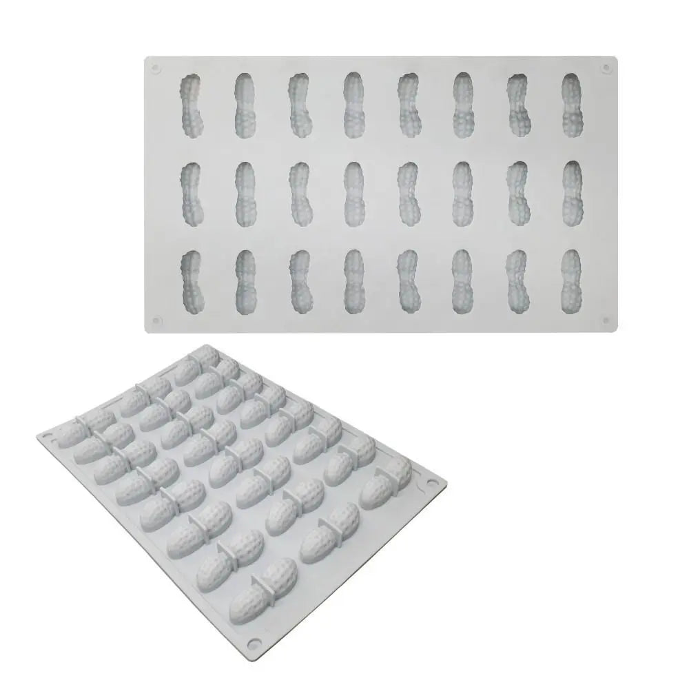 24-Cavity Peanut Silicone Mold – Chocolate, Mousse & More Silicone Baking Mold HIP
