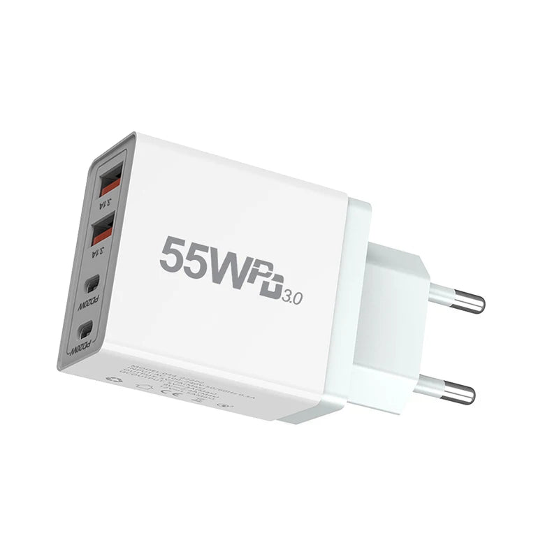 USB-C Quick Charge 3.0 Wall Charger EU/US/UK/AU – 20W USB Wall Charger HIP