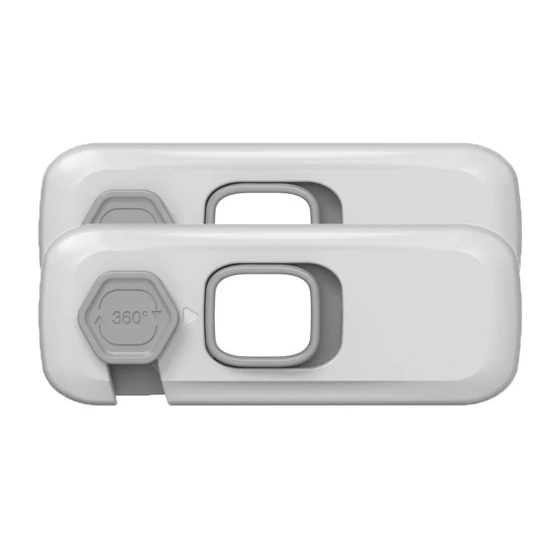 Child Safety Cabinet & Drawer Locks – Anti-Pinch Strap Child Safety Lock HIP C78-Gray 2pcs