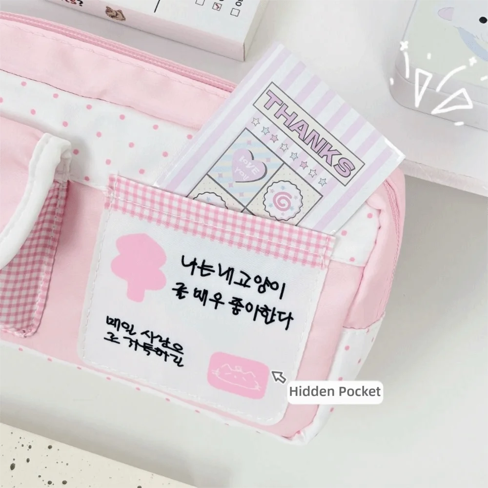 Kawaii Cat Print Pencil Case – Multi-Layer Large Capacity Pouch Pencil Case HIP