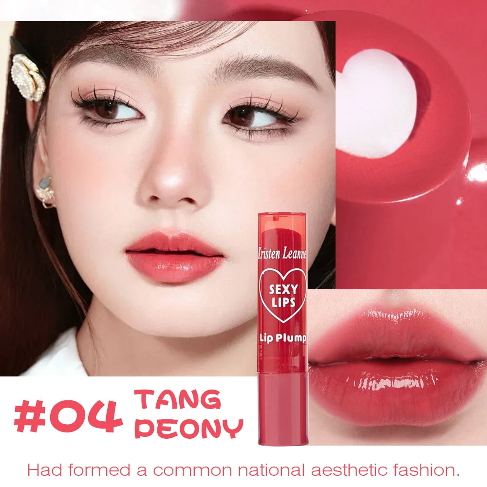 Colored Moisturizing Lip Balm Love Sandwich Lipstick Nutrition Diluting Lip Line Anti-dry Lip Oil Mirror Lasting Lipgloss Makeup HIP 04