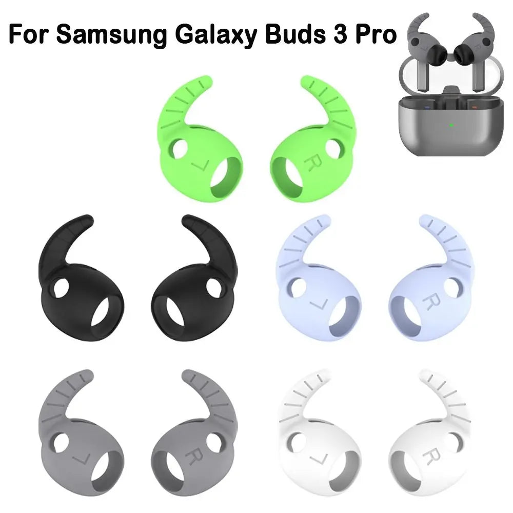 5 Pairs Silicone Eartips Wing Hooks for Samsung Galaxy Buds 3 Pro Earbud Accessories HIP