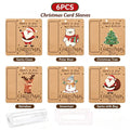 6PCS Multi Style Wallets Christmas Decoration Gift Racks Christmas Party Decorations Hanging Christmas Tree Decorations HIP 01 6pcs