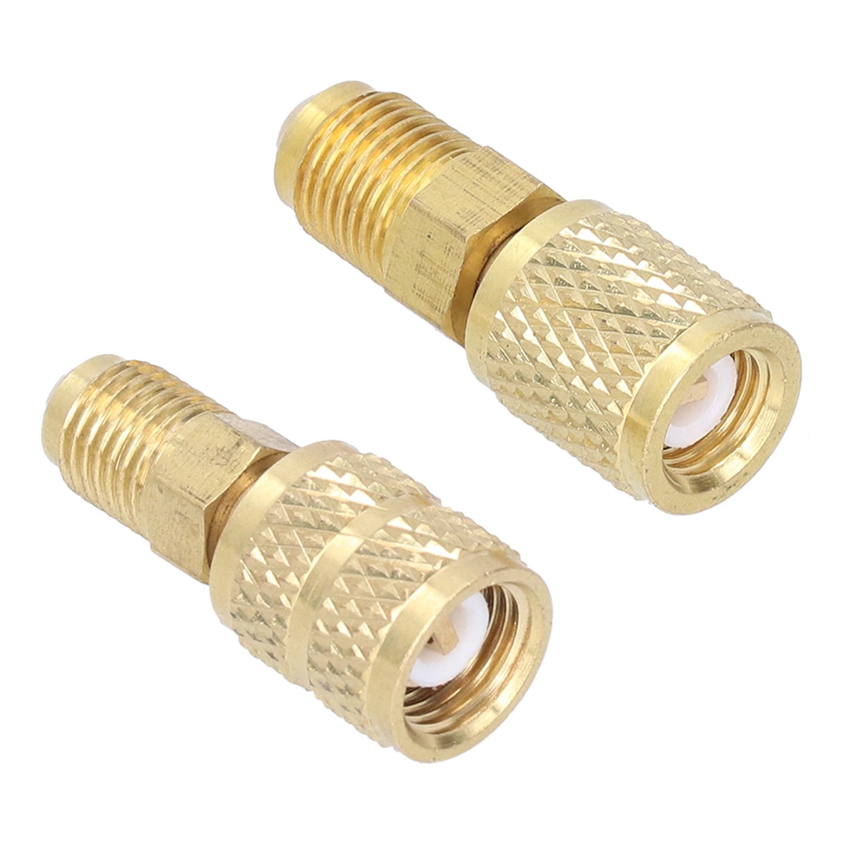 Air Conditioner Converter R410 to R22 Adapter 1/4SAE Air Conditioner High Voltage Interface Conversion Head R410 to R22 Adapter HIP