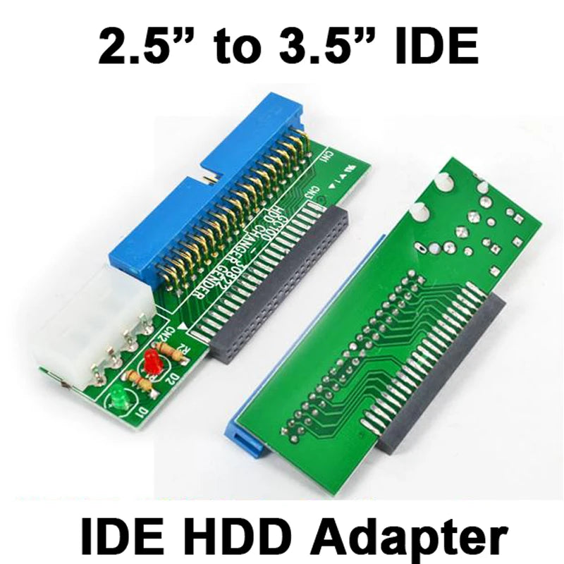SATA to IDE Adapter – 2.5" & 3.5" HDD Converter, 40-Pin Storage Drive Adapter HIP
