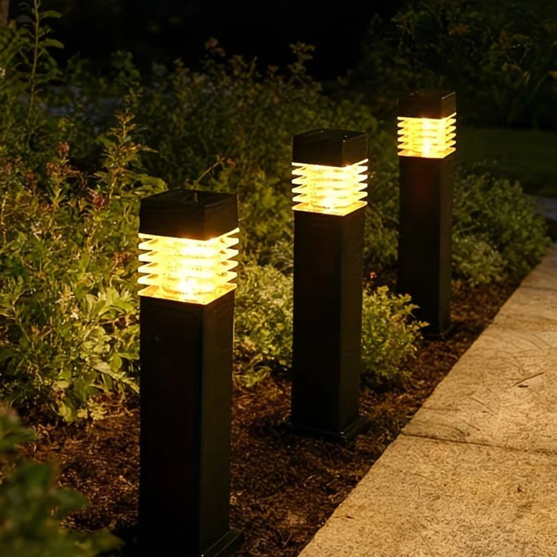 Solar LED Landscape Lawn Lights – Garden Path & Fence Lamps Solar Lawn Light HIP