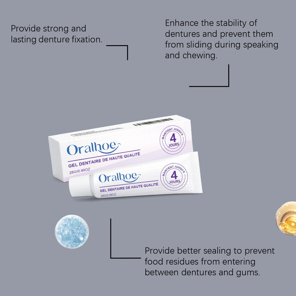 Denture Adhesive Cream – Strong All-Day Hold for Dentures Denture Adhesive Cream HIP