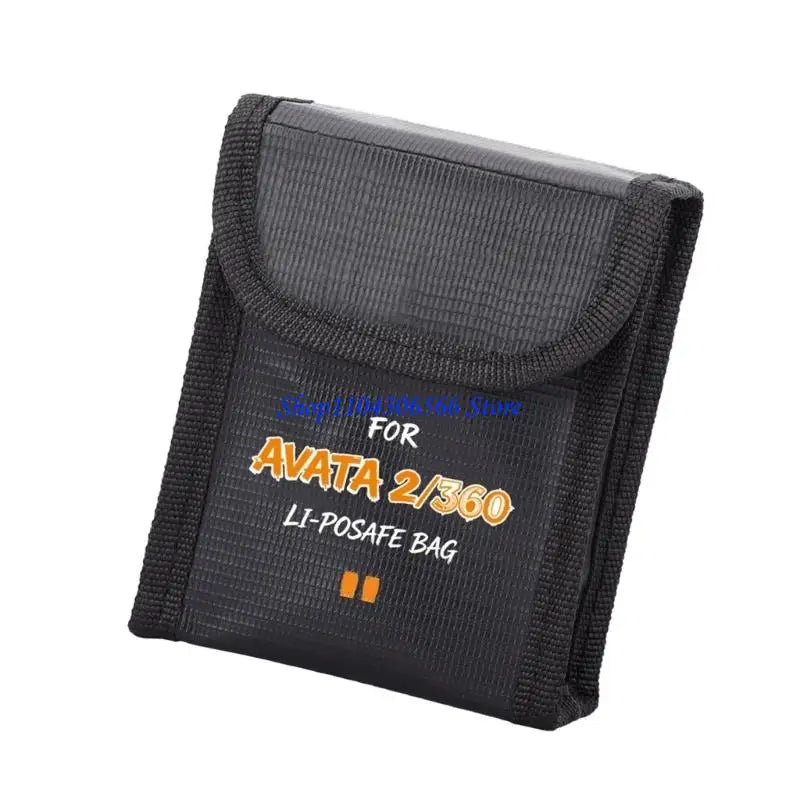 DJI Avata 2 & 360 Battery Pouch – Fireproof Waterproof Bag Drone Battery Pouch HIP