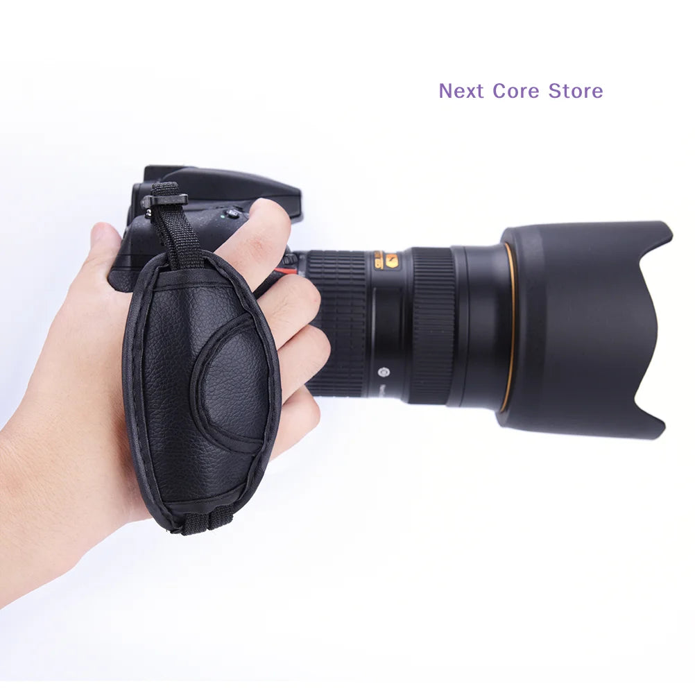 Universal Black Camera Grip Wrist Hand Strap – Heavy Duty Camera Hand Strap HIP