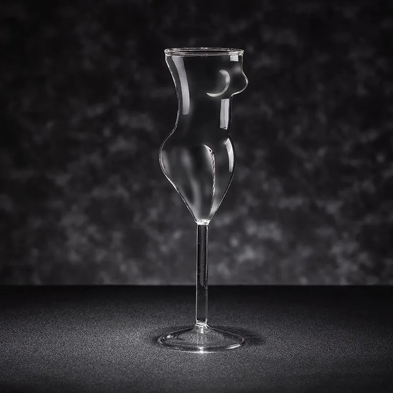 Body Shape Cocktail Glass – Funny Novelty Whiskey Cup Novelty Cocktail Glass HIP