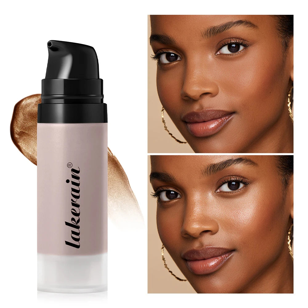 Highlight Foundation Glowy Super Gel Lightweight Dewy Multipurpose Llluminator Primer Moisturizing Nourish Non-Sticky Primer HIP