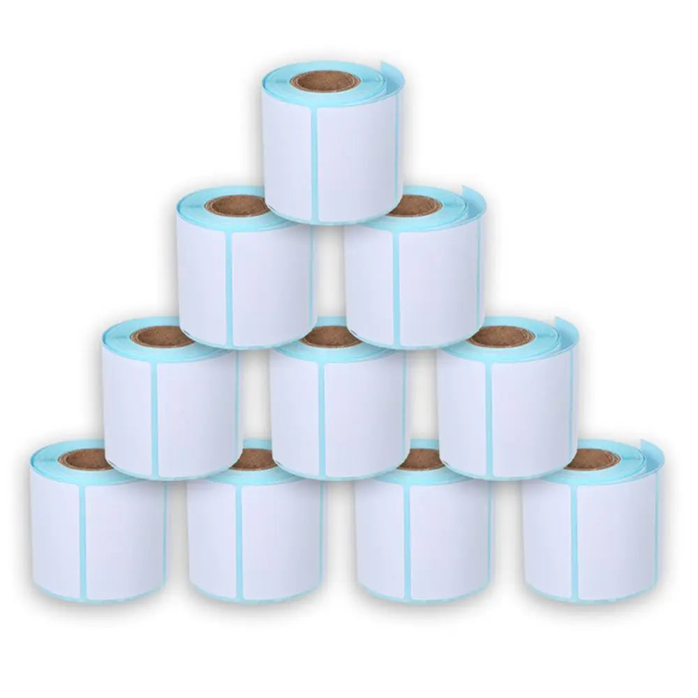 700pcs Thermal Sticker Roll – Waterproof Blank Labels Thermal Label Roll HIP
