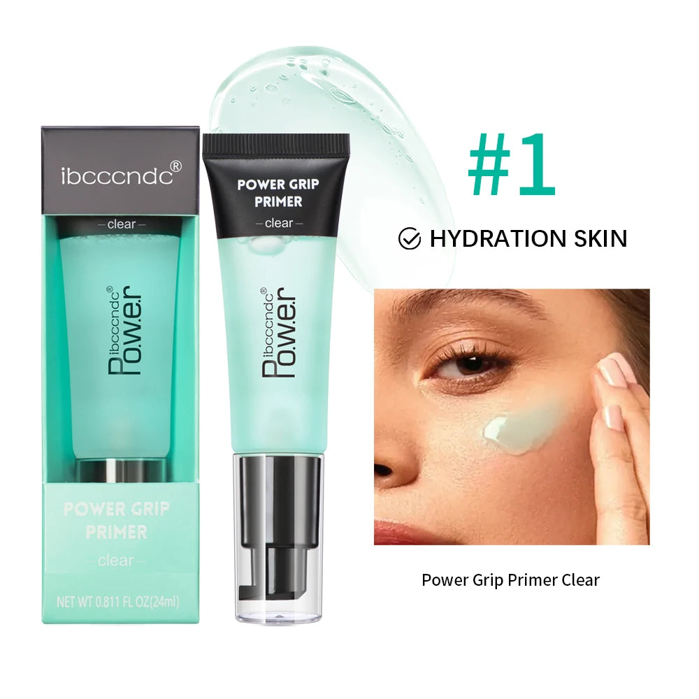 24ml Power Grip Primer Gel Based Hydrating Face Primer For Smoothing Skin Gripping Makeup Invisible Pore Colorless Primes HIP 1