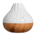 300ml Volcano USB Humidifier – 7-Color Night Light Desktop Desktop Humidifier HIP WHITE
