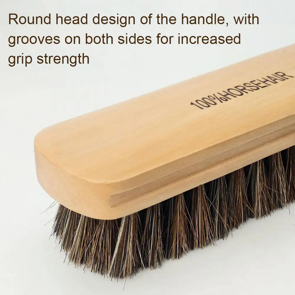 Premium Horsehair Wooden Handle Car Wash Brush for Detailing Polishing Buffing and Cleaning Dashboard Roof Dropshipping HIP
