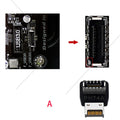 USB 3.1 Type E to Type C 90° Angled Adapter – PC Front Panel USB Cable Adapter HIP A