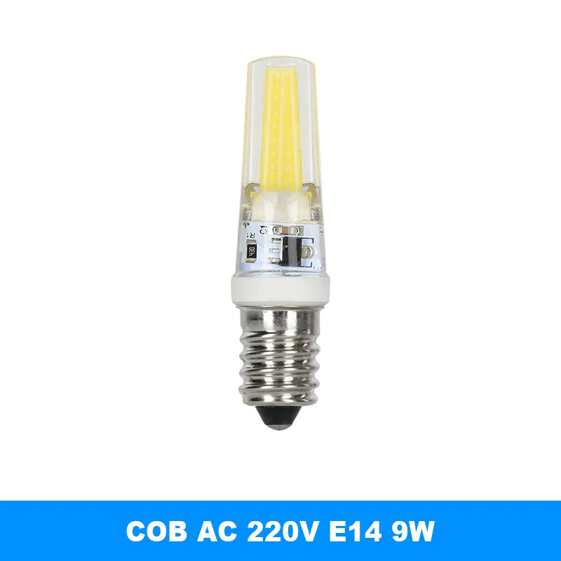5-Pack G4 COB LED Dimmable Bulbs 6W 9W – Halogen Replacement LED Spotlight Bulbs HIP E14 9W Warm White