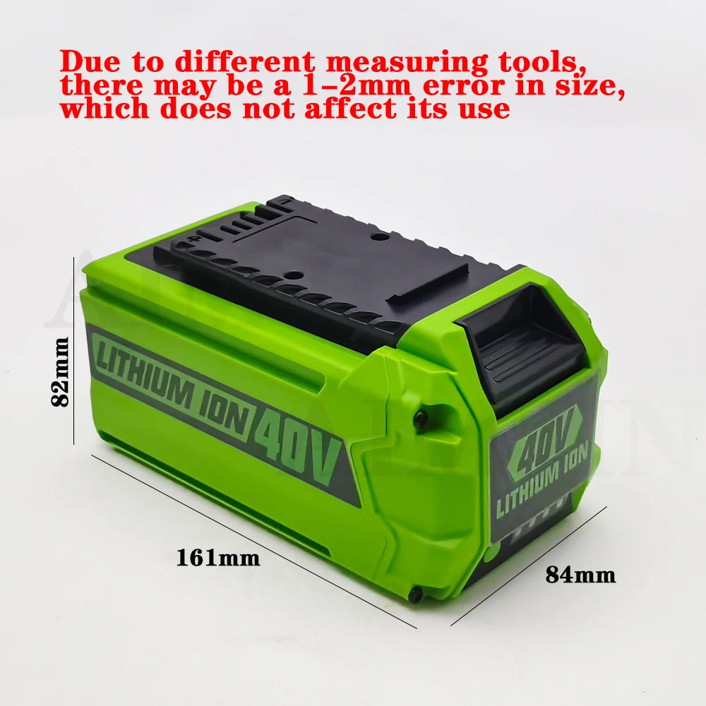 6Ah 40V G-MAX Li-Ion Replacement Battery for Greenworks Tools Replacement Tool Battery HIP