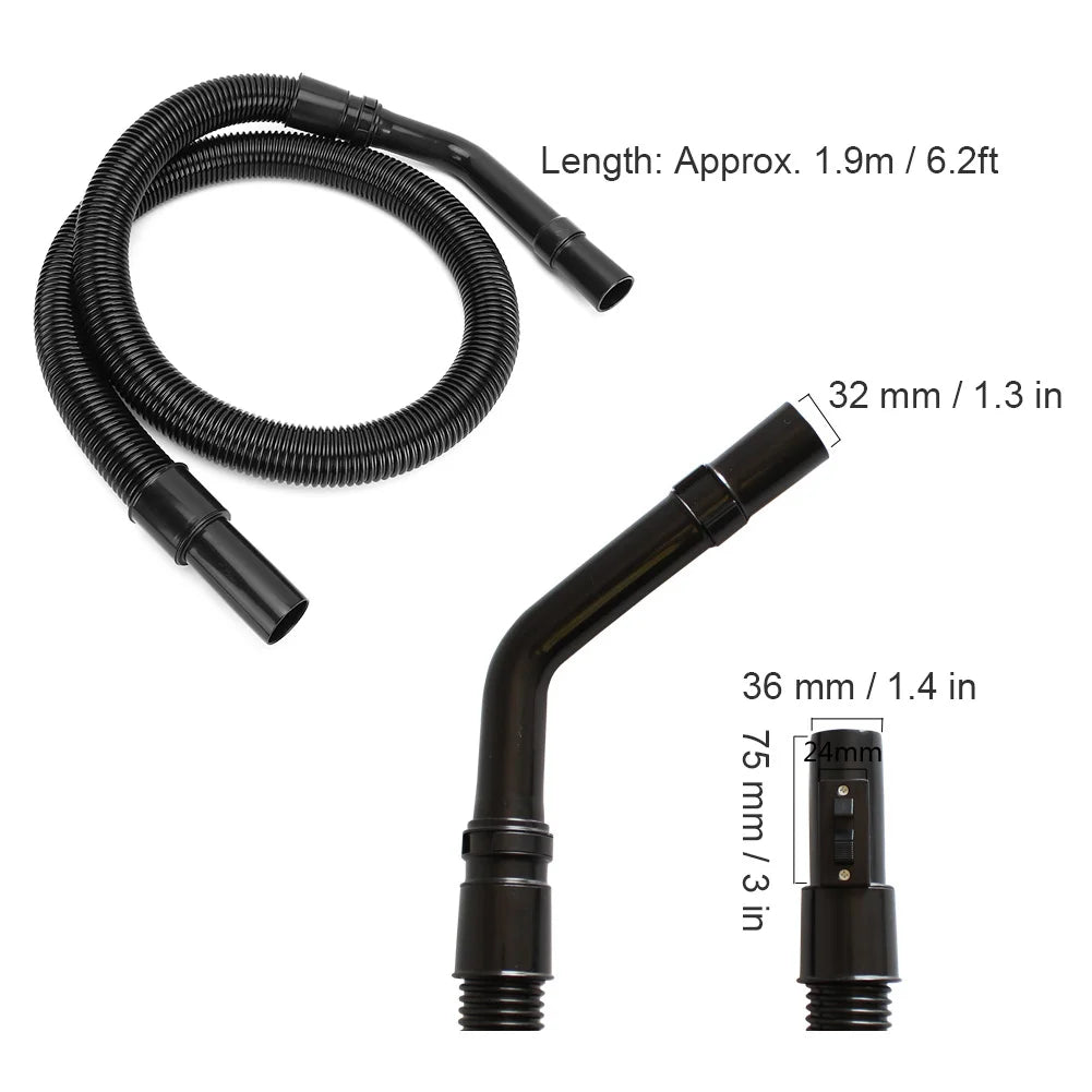 Household Electric Vacuum Cleaner Hose Pipe Accessory for Sanyo BSC-1200A BSC-1250A SC-290T Vacuum Cleaner Pipe Replacement HIP