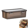 Multi-function Pen Case Clear Plastic Pencil Boxes Portable Mount Storage Pen Box For Oil Pastel Crayon Stationery Organizer Bag HIP B