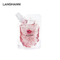 DIY Clear Lip Gloss Base Oil Non-Stick Moisturizing Lipstick Material Gel Lip Gloss Base Handmade Liquid Lipstick Makeup HIP Red Glitter 20ml