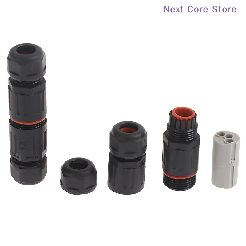 IP68 Waterproof Wire Cable Connector – Outdoor Plug Socket Waterproof Cable Connector HIP