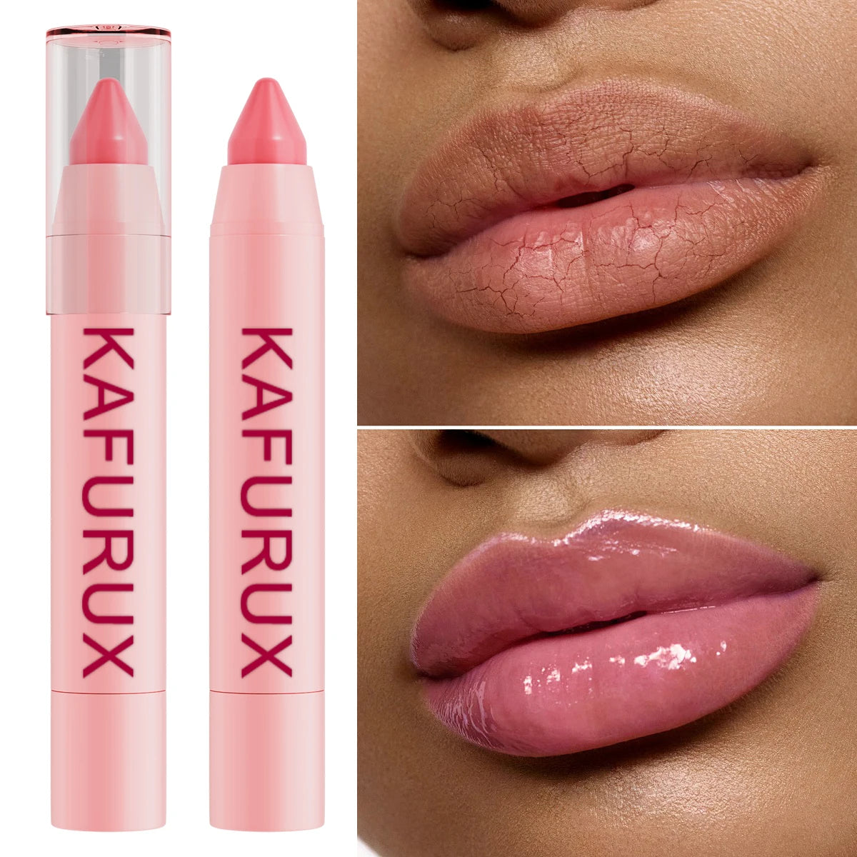 KAFURUX Color-Changing Lipstick – Moisturizing Tinted Lip Balm Tinted Lip Balm HIP