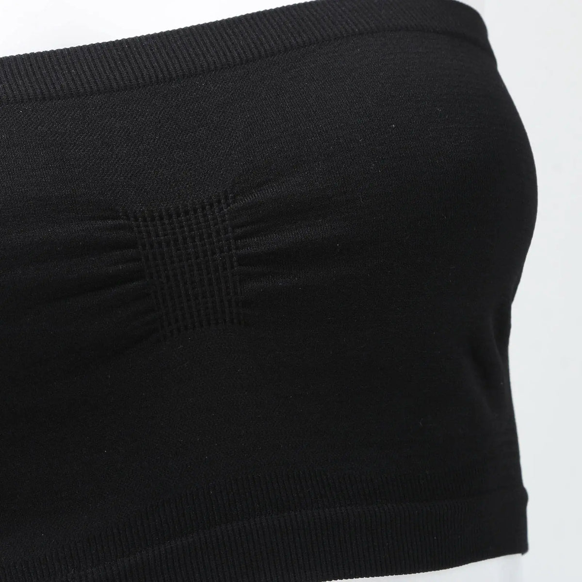 Women’s Strapless Seamless Tube Top Bra Anti-Slip Wireless Bandeau for Summer Outfit HIP
