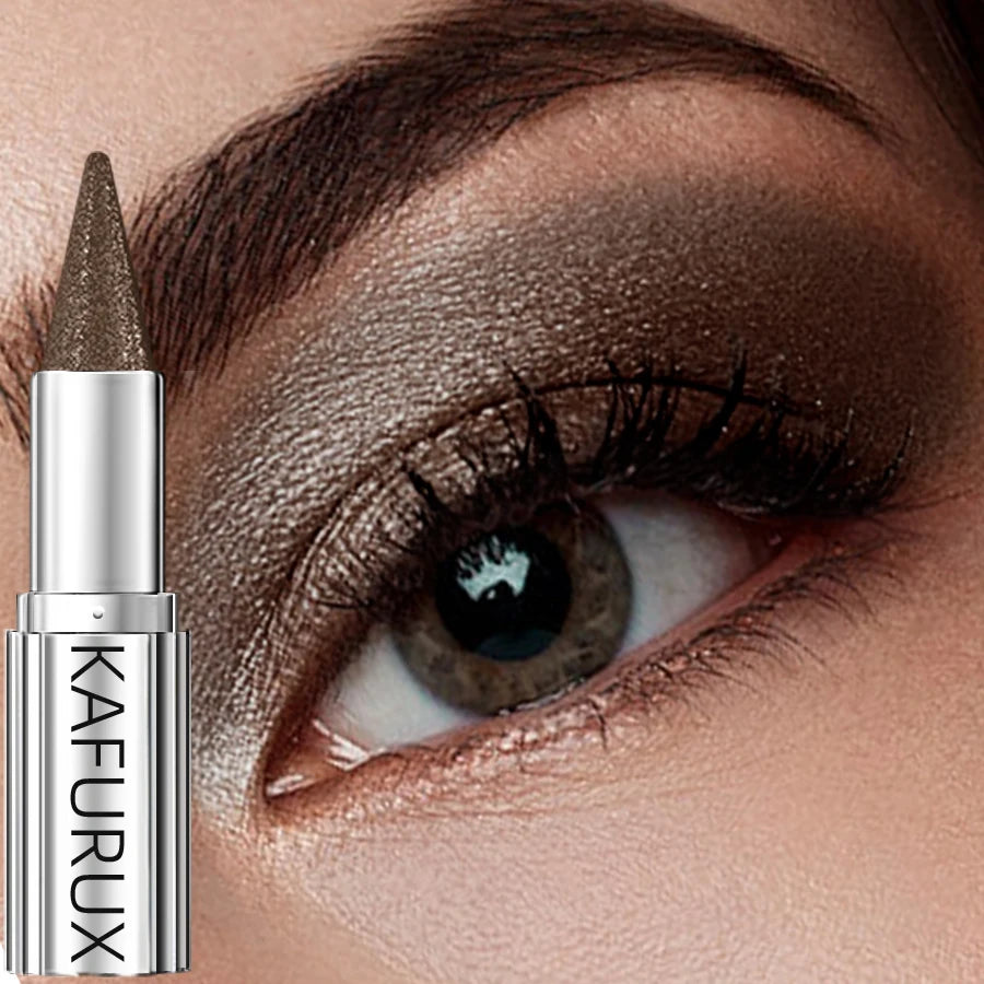 KAFURUX Metallic Glitter Eyeshadow Stick – Waterproof Eye Shadow Eyeshadow Stick HIP