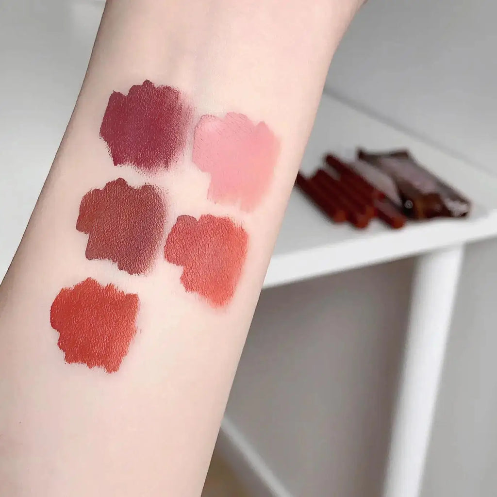 MAGIC CASA 5-Pc Waterproof Liquid Lipstick Set – Velvet Matte Liquid Lipstick Set HIP