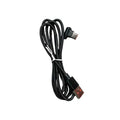 90° Elbow 6A USB-C Fast Charging Cable – Nylon Braided USB-C Charging Cable HIP 25cm For Typec bk