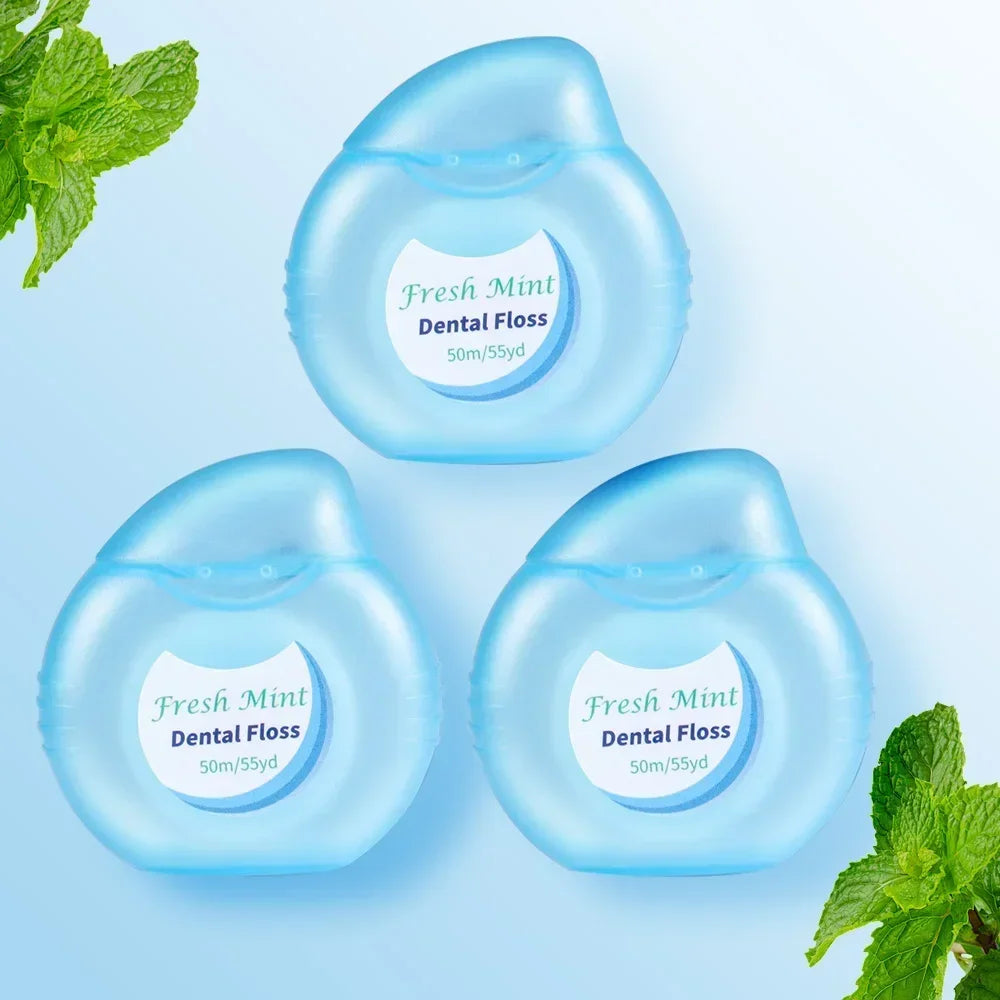 RUZOFO Peppermint Dental Floss Sticks – Adult Oral Care Set Dental Floss Sticks HIP C756-3pcs