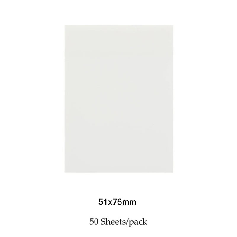 50-Sheet Transparent Sticky Notes – See-Through Memo Pad Transparent Sticky Notes HIP A