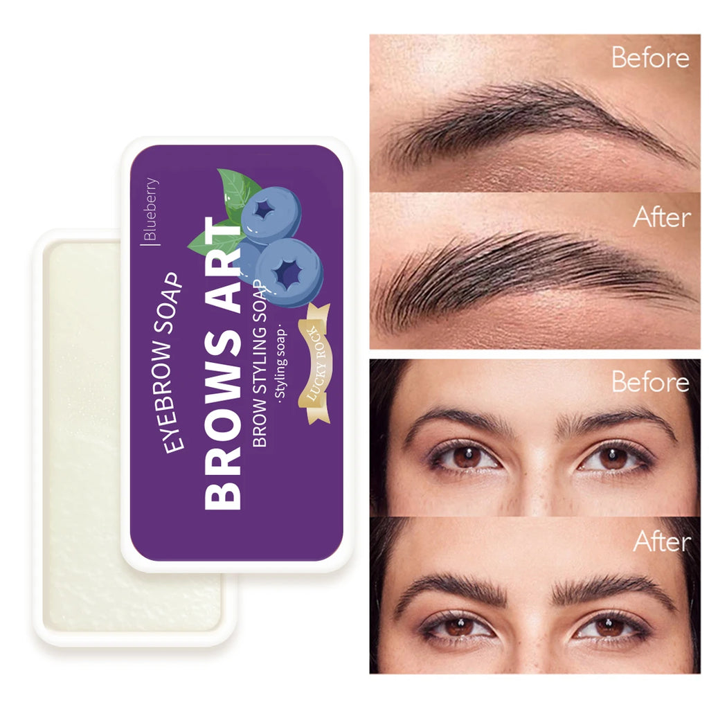 4-Color Waterproof Eyebrow Styling Wax Soap Gel | HIP Eyebrow Styling Wax HIP