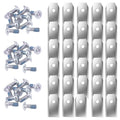 30-Pack Robot Mower Blades for Segway Navimow – Stainless Steel Robot Mower Blades HIP Sliver