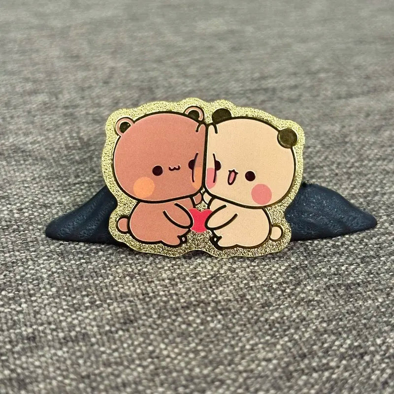 Panda Bubu & Dudu 999 Gold Phone Stickers – Anime Gift Anime Phone Sticker HIP