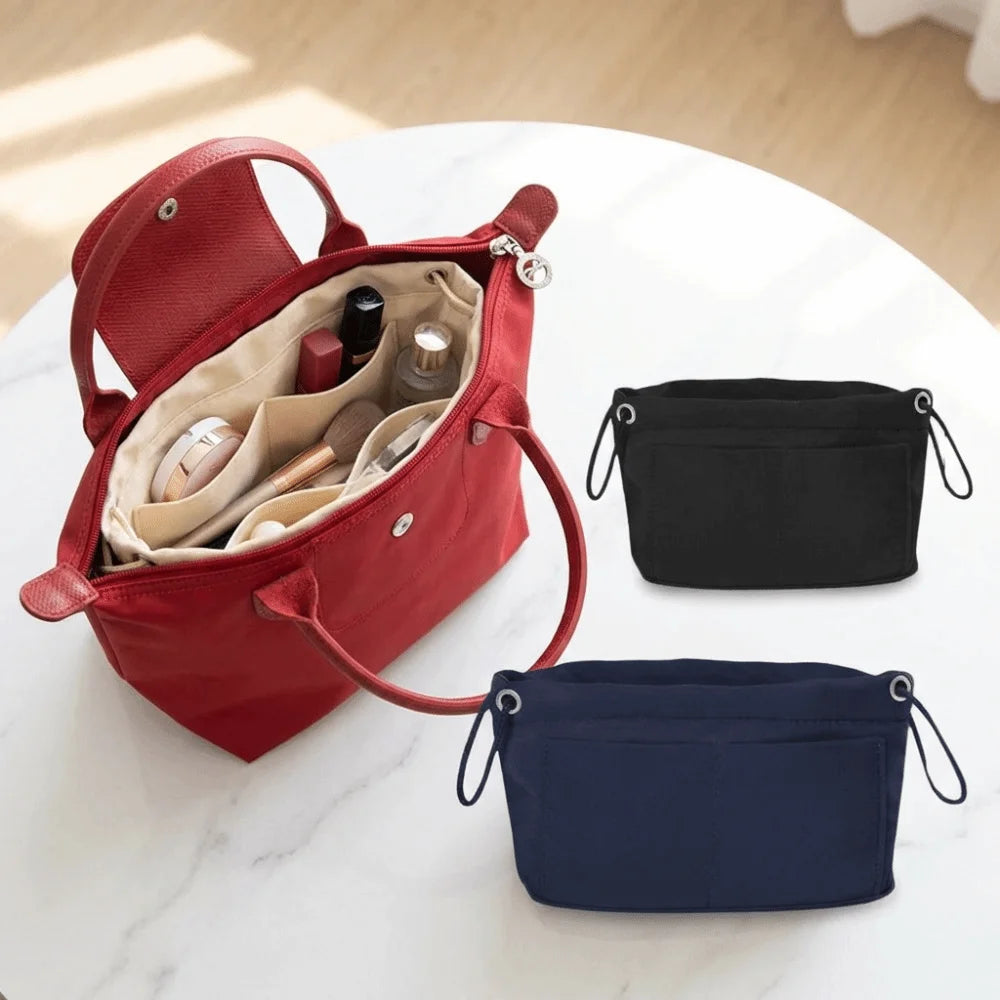 Women's Handbag Organizer Insert – Multi-Compartment Pouch Handbag Organizer Insert HIP