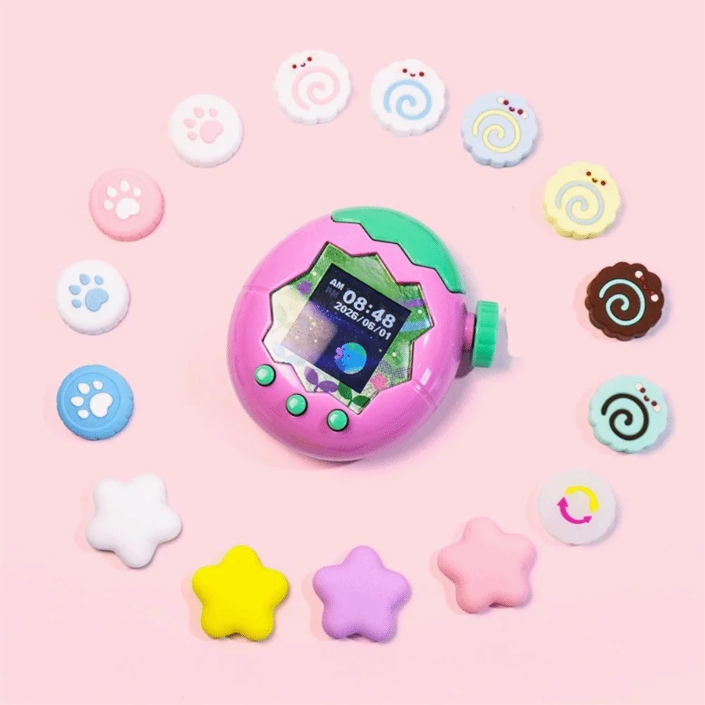 4-Pack Silicone Cat Paw Joystick Caps for Tamagotchi Paradise Joystick Caps HIP