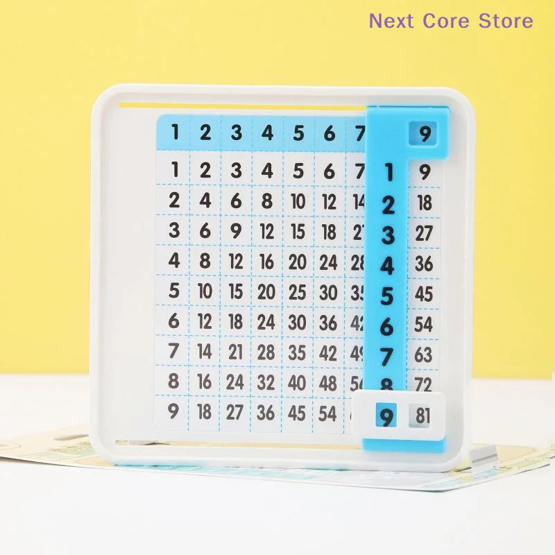 Multiplication Table Quick Search Card – Portable Kids Math Math Learning Card HIP